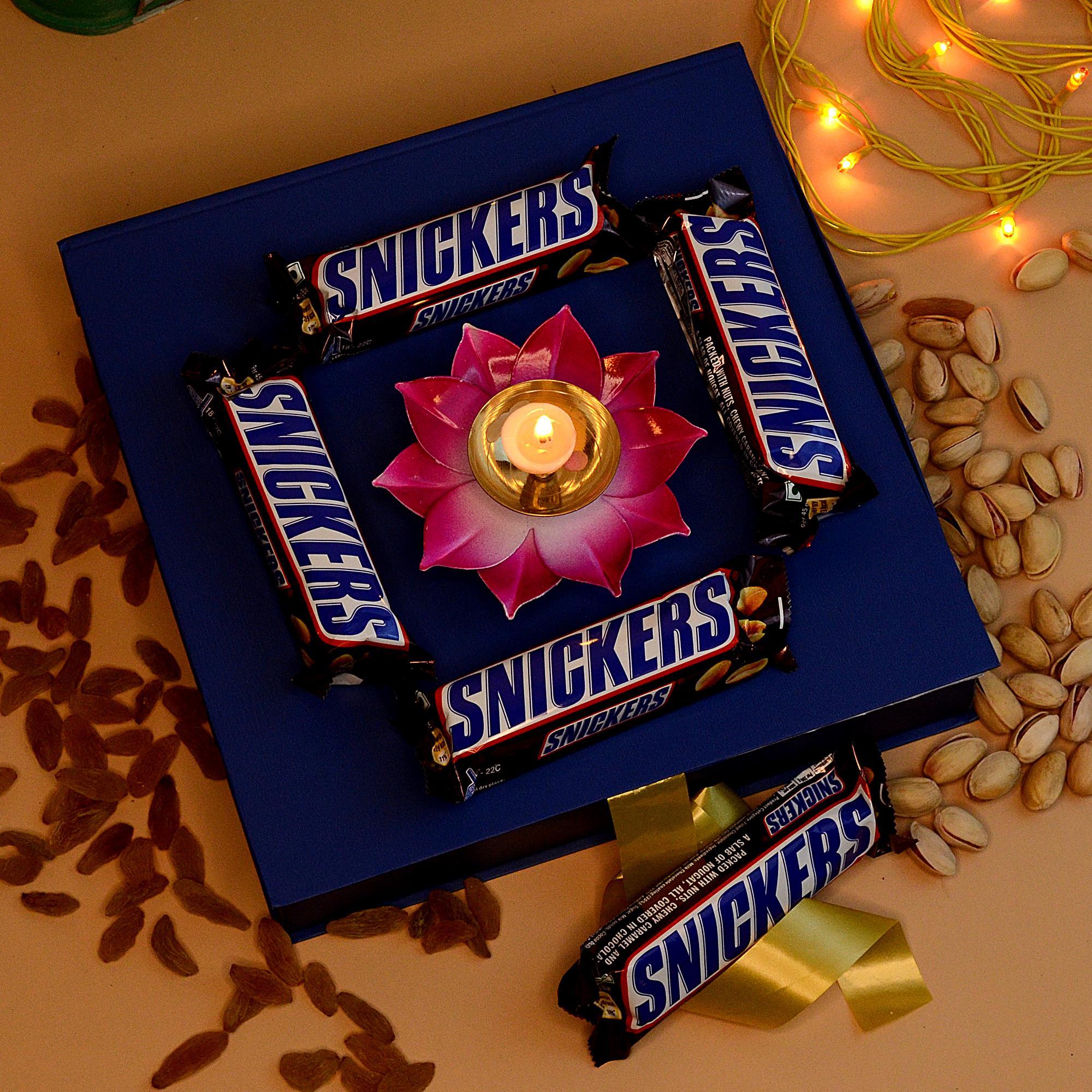 Snickers Dry Fruits Gift Box Diwali Hampers