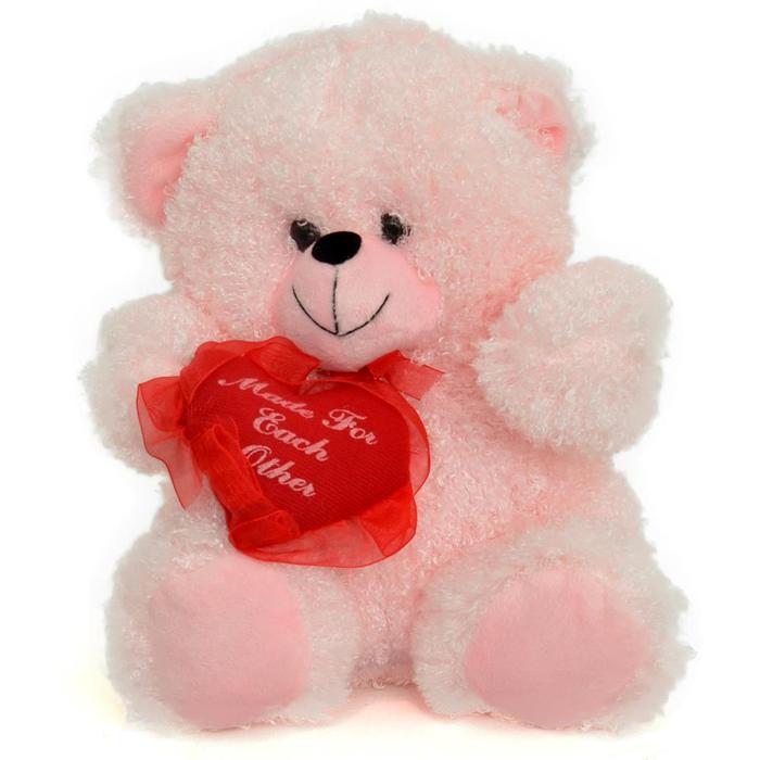 Cuddly Pink Teddy Bear (Express) | Valentine Hamper Same Day