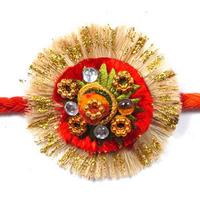 Round Dazzling Rakhi