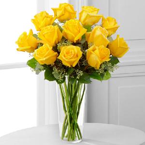 Sparkling Yellow Roses