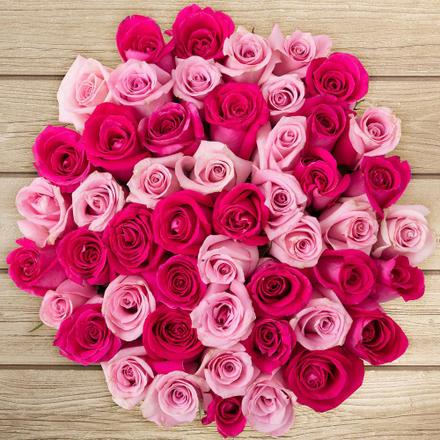 Colorful Roses Bunch