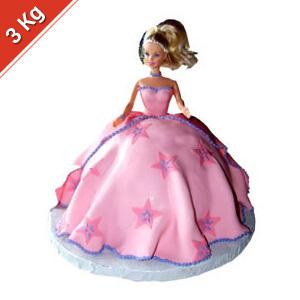 Barbie Cake - 3 Kg.