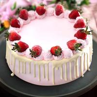 5 Star Strawberry Cake - 1 Kg