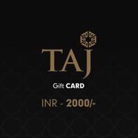 Taj Gift Voucher - Rs.2000/-