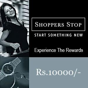 Shoppers Stop Gift Card ₹ 10000
