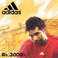 Adidas Gift Vouchers Rs.3000/-