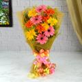 12 Mixed Gerberas Bunch