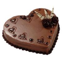 Heart Shape Cake - 2 Kg (Midnight)
