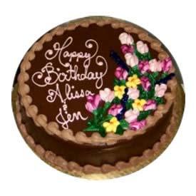 Happy Birthday Chocolate Truffle Cake – Midnight Delivery | Giftsmyntra.com