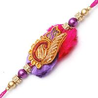Peacock Art Rakhi