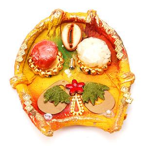 Decorative Thali for Brother