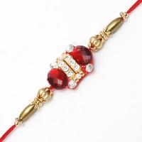 Semi - Precious Stone Rakhi for Brother