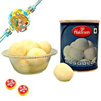 Haldiram Rasgulla 1 Kg with Rakhi