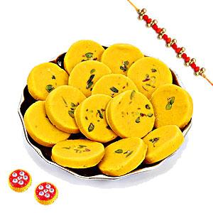 Kesaria Peda - 1 kg with Rakhi