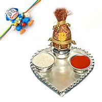 Precious Kid Thali with Ninja Hatori Rakhi