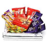 Chocolates in a Square Tray