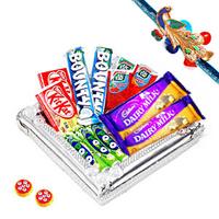 Mints and Chocolate Hamper with Rakhi