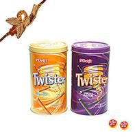 Twister Choco Hamper with Rakhi