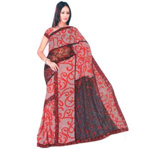 Dual Fabric Masterpiece Saree