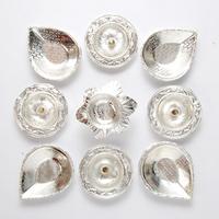 German Silver Diya Set