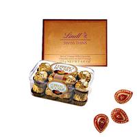 Lindt & Ferrero Rocher With Diyas