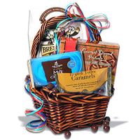 Assorted Chocolates in a Basket