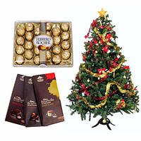 Chocolates and Christmas Tree Hamper