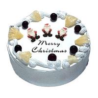 Merry Christmas Pineapple cake - 1 kg