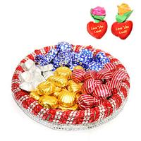 Treat for Family with Rose Hearts