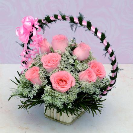 Basket of Roses and Fillers