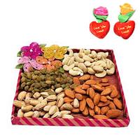 Mix Dry Fruits - 1/2 Kg, Rose Hearts