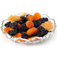 Dry Fruits in a Crystal Bowl