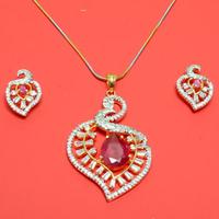 Heart shaped jewelry set