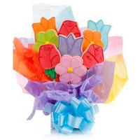 Lovely Flowers Cookie Bouquet