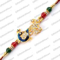 Dazzling Peacock Rakhi