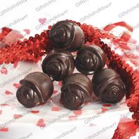 Chocolate roses-pack of 6