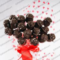 Chocolate roses-pack of 18