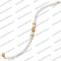 Beautiful String of Pearls Rakhi