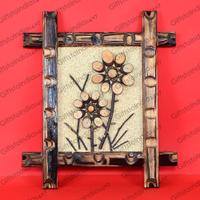 Antique Wooden Frame Wall Hanging