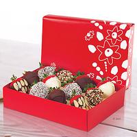 Chocolate Dipped Strawberries with Mixed Toppings