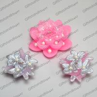 Lotus and Flower Design Candles