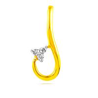 Lambodara Diamond Pendant