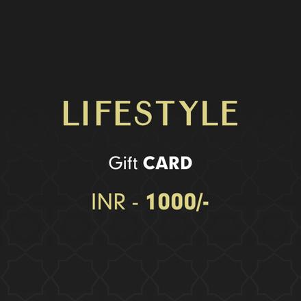Lifestyle Gift Card Rs. 1000