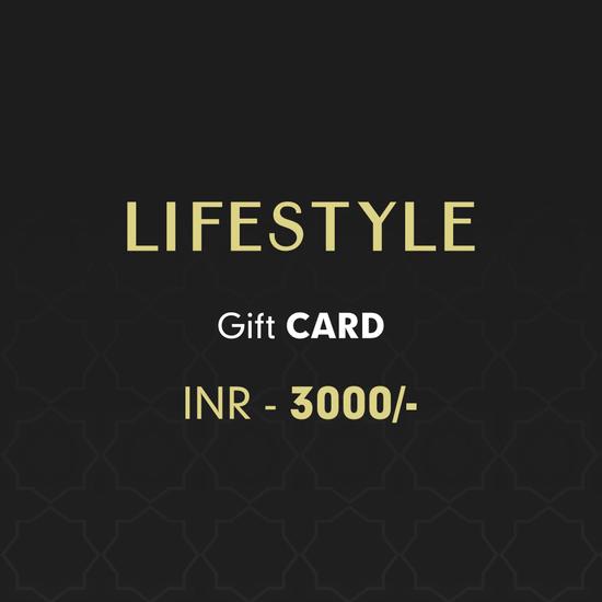 Lifestyle Gift Card Rs. 3000