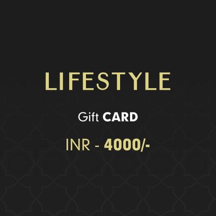 Lifestyle Gift Card Rs. 4000