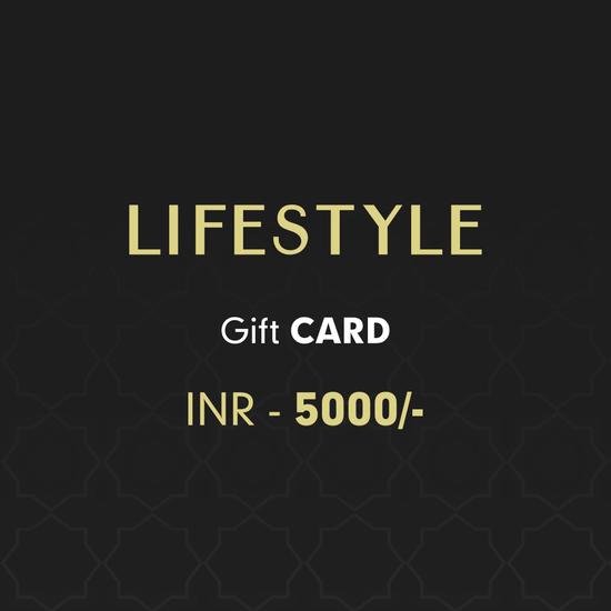 Lifestyle Gift Card Rs. 5000