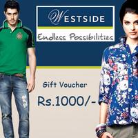 Westside Gift Card ₹ 1000