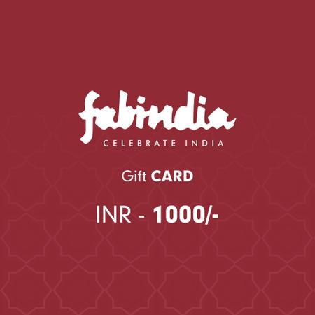 Fabindia Gift Card Rs. 1000