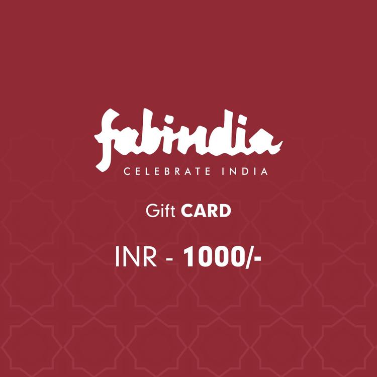 Fabindia Gift Card Rs. 1000