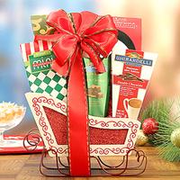 Santa's Sweet Sleigh Gift Basket